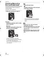 Preview for 22 page of Panasonic Lumix DMC-L10 Operating Instructions Manual