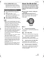 Preview for 25 page of Panasonic Lumix DMC-L10 Operating Instructions Manual