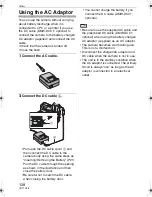 Preview for 128 page of Panasonic Lumix DMC-L10 Operating Instructions Manual