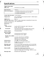 Preview for 147 page of Panasonic Lumix DMC-L10 Operating Instructions Manual