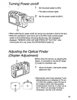 Preview for 19 page of Panasonic Lumix DMC-LC5 User Manual