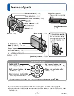 Предварительный просмотр 7 страницы Panasonic Lumix DMC-LS5 Operating Instructions Manual