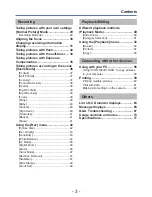 Preview for 3 page of Panasonic Lumix DMC-LS6 Owner'S Manual