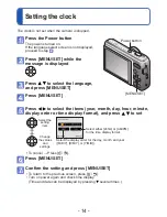 Preview for 14 page of Panasonic Lumix DMC-LS6 Owner'S Manual