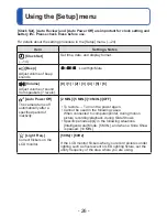 Preview for 26 page of Panasonic Lumix DMC-LS6 Owner'S Manual