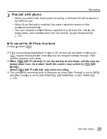 Preview for 25 page of Panasonic lumix DMC-LX10 Operating Instructions Manual