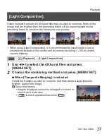 Preview for 37 page of Panasonic lumix DMC-LX10 Operating Instructions Manual