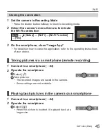 Preview for 45 page of Panasonic lumix DMC-LX10 Operating Instructions Manual