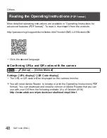 Preview for 48 page of Panasonic lumix DMC-LX10 Operating Instructions Manual