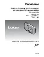 Panasonic Lumix DMC-S1 Instrucciones De Funcionamiento preview