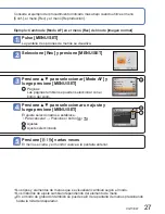 Preview for 27 page of Panasonic Lumix DMC-S1 Instrucciones De Funcionamiento