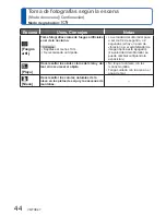 Preview for 44 page of Panasonic Lumix DMC-S1 Instrucciones De Funcionamiento