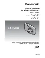 Panasonic Lumix DMC-S1 Owner'S Manual preview