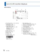 Preview for 70 page of Panasonic Lumix DMC-S1 Owner'S Manual