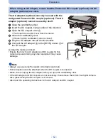 Preview for 12 page of Panasonic Lumix DMC-SZ5 Owner'S Manual