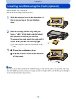 Preview for 18 page of Panasonic Lumix DMC-SZ5 Owner'S Manual