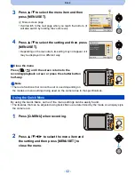 Preview for 42 page of Panasonic Lumix DMC-SZ5 Owner'S Manual