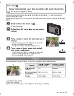 Preview for 23 page of Panasonic Lumix DMC-TS1 Instrucciones Básicas De Funcionamiento