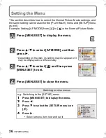 Preview for 26 page of Panasonic Lumix DMC-TS2 Basic Operating Instructions Manual