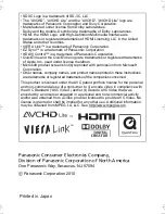 Preview for 44 page of Panasonic Lumix DMC-TS2 Basic Operating Instructions Manual