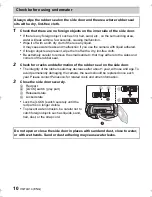 Предварительный просмотр 10 страницы Panasonic Lumix DMC-TS5 Basic Operating Instructions Manual