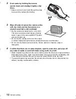 Предварительный просмотр 12 страницы Panasonic Lumix DMC-TS5 Basic Operating Instructions Manual