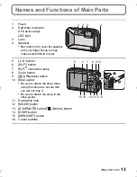 Предварительный просмотр 13 страницы Panasonic Lumix DMC-TS5 Basic Operating Instructions Manual