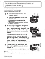 Предварительный просмотр 16 страницы Panasonic Lumix DMC-TS5 Basic Operating Instructions Manual