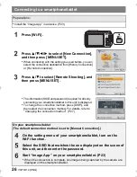 Предварительный просмотр 26 страницы Panasonic Lumix DMC-TS5 Basic Operating Instructions Manual