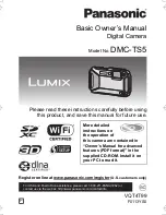 Panasonic Lumix DMC-TS5D Basic Owner'S Manual preview