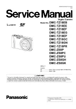 Panasonic Lumix DMC-TZ18EB Service Manual preview