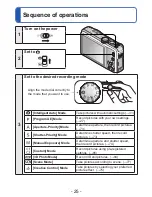 Preview for 25 page of Panasonic Lumix DMC-TZ30 Operating Instructions Manual