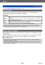 Preview for 66 page of Panasonic Lumix DMC-TZ70 Operating Instructions For Advanced Features