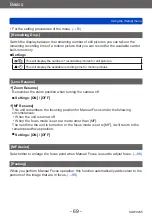 Preview for 69 page of Panasonic Lumix DMC-TZ70 Operating Instructions For Advanced Features