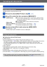 Preview for 277 page of Panasonic Lumix DMC-TZ70 Operating Instructions For Advanced Features