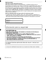 Preview for 2 page of Panasonic Lumix DMC-ZR1 Instrucciones Básicas De Funcionamiento