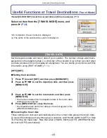 Preview for 125 page of Panasonic Lumix DMC-ZR3 Operating Instructions Manual