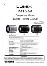 Предварительный просмотр 1 страницы Panasonic LUMIX H-FS14140-S Service Training Manual