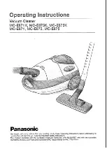 Предварительный просмотр 1 страницы Panasonic MC-E871K Operating Instructions Manual