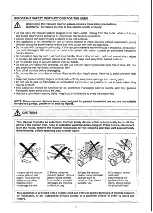 Предварительный просмотр 3 страницы Panasonic MC-E871K Operating Instructions Manual