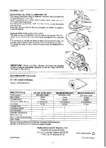 Предварительный просмотр 8 страницы Panasonic MC-E871K Operating Instructions Manual