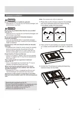 Предварительный просмотр 9 страницы Panasonic MS Series Operating Instructions Manual