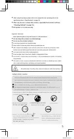 Preview for 5 page of Panasonic MX-H2201 User Manual