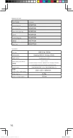 Preview for 16 page of Panasonic MX-H2201 User Manual