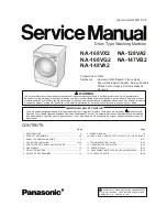 Panasonic NA-168VX2 Service Manual preview