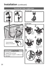 Предварительный просмотр 26 страницы Panasonic NA-FD85X1 Operating & Installation Instructions Manual