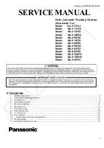 Preview for 1 page of Panasonic NA-V11FX2 Service Manual