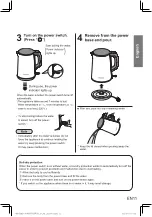 Предварительный просмотр 12 страницы Panasonic NC-KD300 Operating Instructions Manual