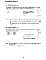 Предварительный просмотр 14 страницы Panasonic NE1056A - COMMERCIAL MICROWAVE Operating Instructions Manual