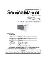 Preview for 6 page of Panasonic NN-A872SBBPQ Service Manual